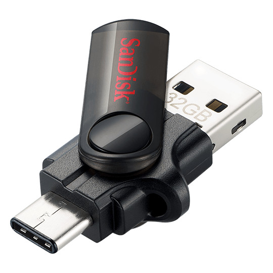SanDisk Dual Drive 3.0 32GB USB TYPE-C - 124125 Memória kártya / Pendrive - Pendrive - 295253