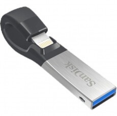SanDisk iXpand USB 3.0 + Ligthning csatlakozó 16GB - 173326 Memória kártya / Pendrive - Pendrive - 310591