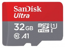 SanDisk 186503 microSD Ultra Android memóriakártya 32GB Memória kártya / Pendrive - MicroSD / MicroSDHC kártya - 364510