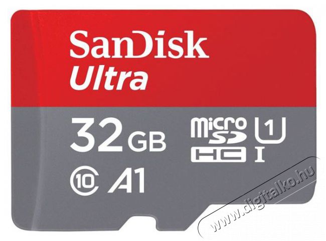 SanDisk 186503 microSD Ultra Android memóriakártya 32GB Memória kártya / Pendrive - MicroSD / MicroSDHC kártya - 364510