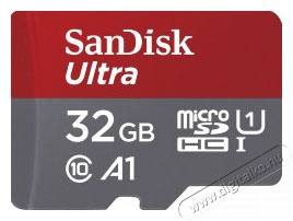 SanDisk 186500 microSDHC Ultra memóriakártya 32GB Memória kártya / Pendrive - MicroSD / MicroSDHC kártya
