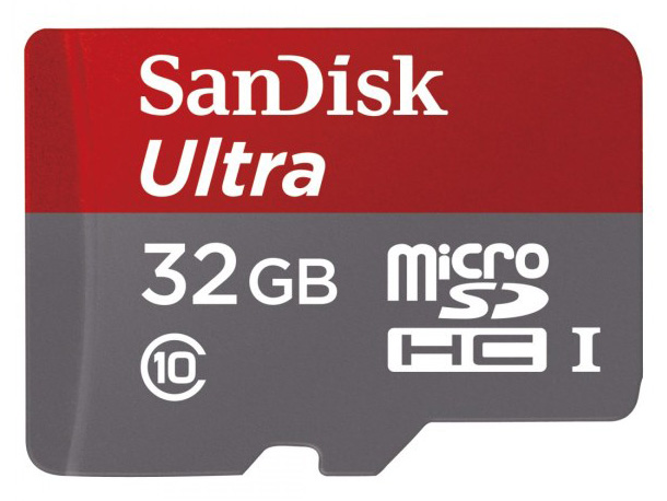 SanDisk microSD Ultra Android 32GB 80MB/s CL10 UHS-I + adapter - 139727 Memória kártya / Pendrive - MicroSD / MicroSDHC kártya - 290334