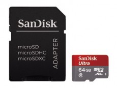 SanDisk microSDXC Ultra Android kártya 64GB, 80MB/s Class 10 UHS-I - 139728 Memória kártya / Pendrive - MicroSD / MicroSDHC kártya - 290331