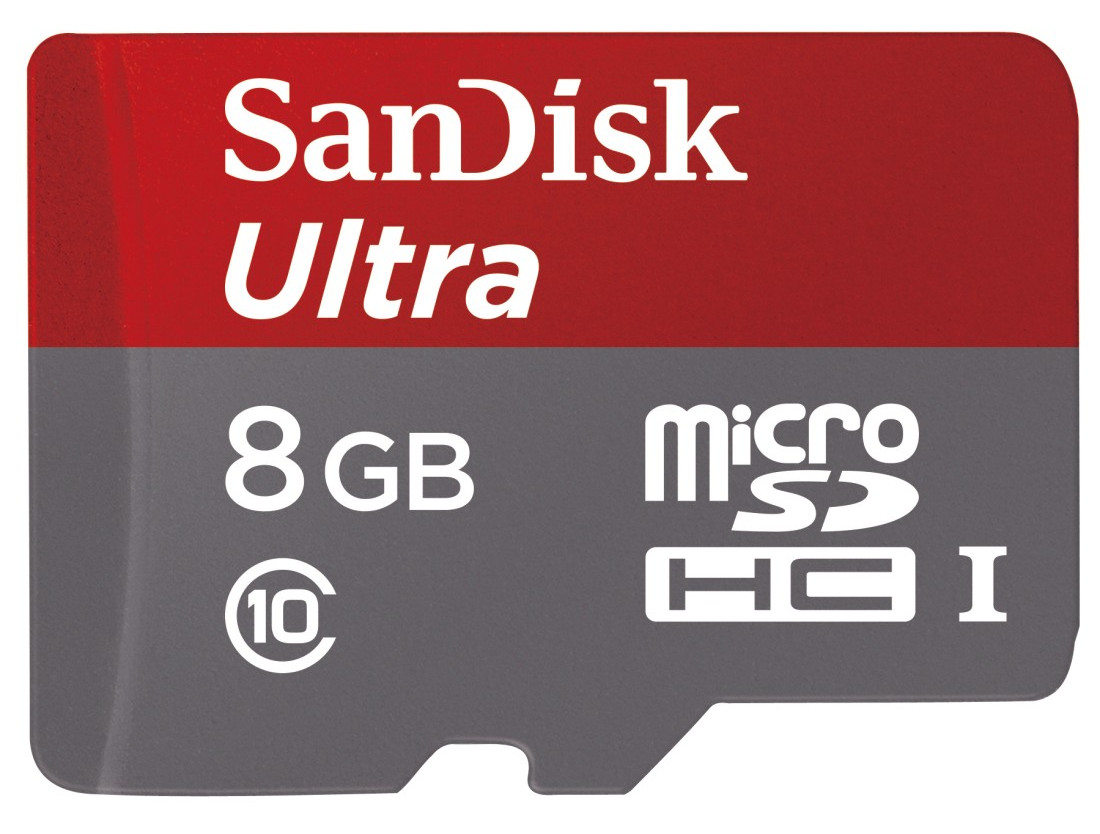SanDisk microSDHC 8GB Mobile Ultra Class 10 UHS-I 48MB/s + adapter - 124065 Memória kártya / Pendrive - MicroSD / MicroSDHC kártya - 281739