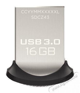 SanDisk USB 3.0 pendrive 16GB Cruzer Fit Ultra - 124053 Memória kártya / Pendrive - Pendrive - 282955