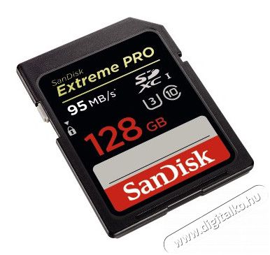SanDisk SDXC 128GB Extreme Pro - 124088 Memória kártya / Pendrive - SD / SDHC / SDXC kártya - 282959