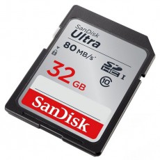 SanDisk SDHC 32GB Ultra Class 10 UHS-I 80MB/s - 139767 Memória kártya / Pendrive - SD / SDHC / SDXC kártya - 297517