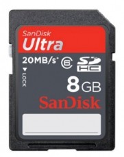 SanDisk SDHC 8GB Ultra Class 6 Mem&oacute;ria k&aacute;rtya / Pendrive - SD / SDHC / SDXC k&aacute;rtya - 287148