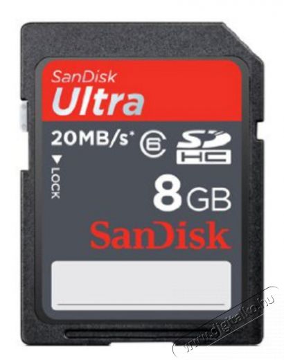 SanDisk SDHC 8GB Ultra Class 6 Mem&oacute;ria k&aacute;rtya / Pendrive - SD / SDHC / SDXC k&aacute;rtya - 287148