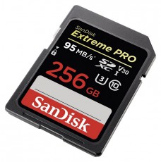 SanDisk SDXC Extreme Pro 256GB, 95MB/S, UHS-I, V30 - 173371 Memória kártya / Pendrive - SD / SDHC / SDXC kártya - 310603