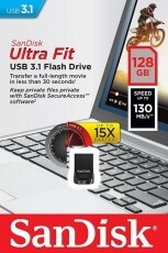 SanDisk Ultra Fit USB 3.1 128GB (SDCZ430-128G-G46) pendrive Memória kártya / Pendrive - Pendrive - 335572