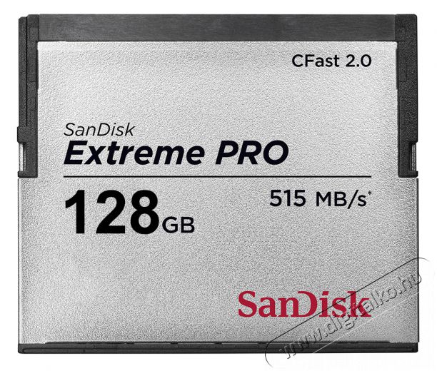 SanDisk CFast 128GB Extreme Pro 515MB/s - 139716 Memória kártya / Pendrive - Compact Flash (CF) kártya - 296828