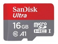 SanDisk 16GB MICROSD ULTRA (SDSQUAR-016G-GN6MA) 98MB/s CL10/UHS-I/A1 Memória kártya / Pendrive - MicroSD / MicroSDHC kártya - 326825