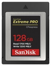 SanDisk 128 GB Extreme Pro CFExpress memóriakártya (186485) Memória kártya / Pendrive - Compact Flash (CF) kártya - 359765
