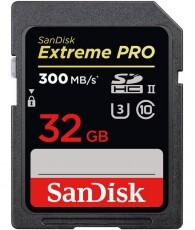 SanDisk SDHC Extreme Pro 32GB, 300MB/S, UHS-II - 173373 Memória kártya / Pendrive - SD / SDHC / SDXC kártya - 310597