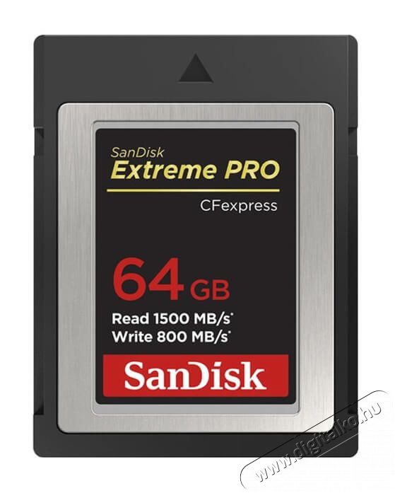 SanDisk 64 GB Extreme Pro CFExpress (186484) memóriakártya Memória kártya / Pendrive - Compact Flash (CF) kártya - 359764