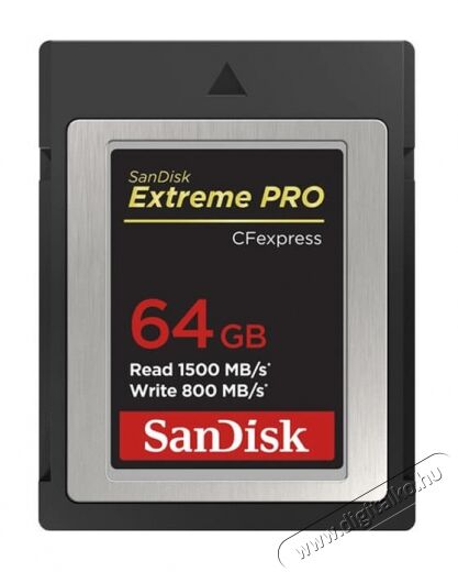SanDisk 64 GB Extreme Pro CFExpress (186484) memóriakártya Memória kártya / Pendrive - Compact Flash (CF) kártya - 359764