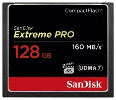 SanDisk Extreme Pro Compactflash memória kártya (SDCFXPS-128G-X46 - 128GB) (123845) Memória kártya / Pendrive - Compact Flash (CF) kártya - 335571