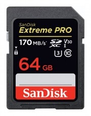 SanDisk SDSDXXY-064G-GN4IN Extreme PRO SDXC memóriakártya Memória kártya / Pendrive - SD / SDHC / SDXC kártya - 345288