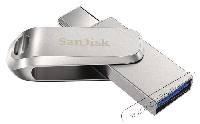 SanDisk 32 GB Ultra DUAL DRIVE LUX USB 3.1 + USB TYPE-C pendrive 150 MB/s - 186463 Memória kártya / Pendrive - Pendrive - 359753