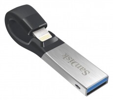 SanDisk iXpand USB 3.0 + Ligthning csatlakozó 32GB - 173327 Memória kártya / Pendrive - Pendrive - 310592
