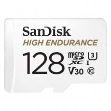 SanDisk 128GB MicroSDXC High Endurance CL10/U3/V30 (SDSQQNR-128G-GN6IA) memória kártya Memória kártya / Pendrive - MicroSD / MicroSDHC kártya - 349916