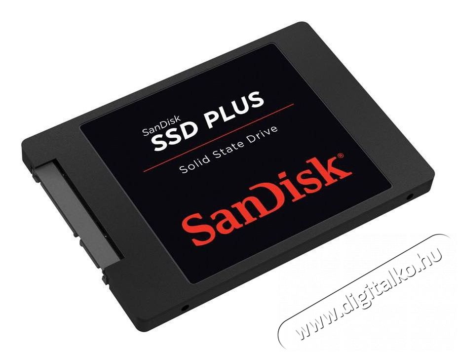 SanDisk SSD Plus 120GB SATA 3 2.5 (SDSSDA-120G-G27) SSD Iroda és számítástechnika - Adattároló / merevlemez - SSD - 349058