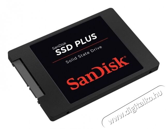 SanDisk SSD Plus 120GB SATA 3 2.5 (SDSSDA-120G-G27) SSD Iroda és számítástechnika - Adattároló / merevlemez - SSD - 349058