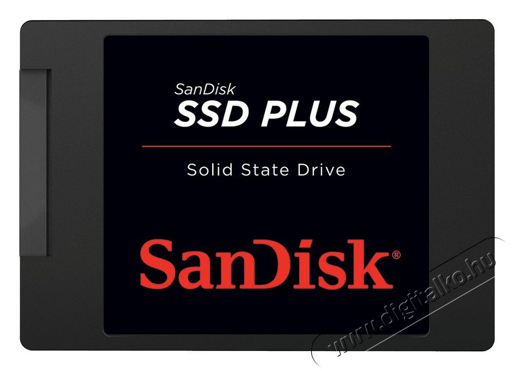 SanDisk SSD Plus 120GB SATA 3 2.5 (SDSSDA-120G-G27) SSD Iroda és számítástechnika - Adattároló / merevlemez - SSD - 349058