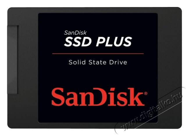 SanDisk SSD Plus 120GB SATA 3 2.5 (SDSSDA-120G-G27) SSD Iroda és számítástechnika - Adattároló / merevlemez - SSD - 349058