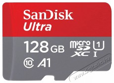 SanDisk MICROSD ULTRA ANDROID KÁRTYA 128GB, 140MB/s, A1, Class 10, UHS-I (215422) Memória kártya / Pendrive - SD / SDHC / SDXC kártya - 399259