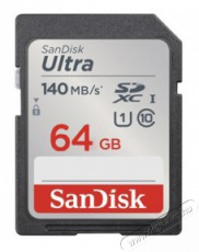 SanDisk SDXC ultra kártya 64GB, 140MB/s CL10 UHS-I (215415) Memória kártya / Pendrive - SD / SDHC / SDXC kártya - 403699