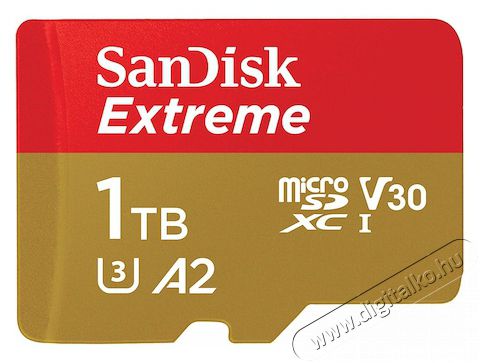 SanDisk 1TB SD micro Extreme (SDXC Class 10 UHS-I U3) mem&oacute;ria k&aacute;rtya Mem&oacute;ria k&aacute;rtya / Pendrive - SD / SDHC / SDXC k&aacute;rtya - 478223