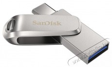 SanDisk 512GB USB3.1Type-C Dual Drive Luxe Ezüst 186466 Memória kártya / Pendrive - Pendrive - 493192