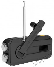 SANDBERG Surviovor All-in-1 Multifunkciós rádió, FM/AM, 2000 mAh, fekete Audio-Video / Hifi / Multimédia - Hordozható CD / DVD / Multimédia készülék - Hordozható CD / Multimédia rádiómagnó / Boombox - 525919