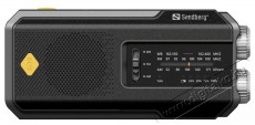 SANDBERG Surviovor All-in-1 Multifunkciós rádió, FM/AM, 2000 mAh, fekete Audio-Video / Hifi / Multimédia - Hordozható CD / DVD / Multimédia készülék - Hordozható CD / Multimédia rádiómagnó / Boombox - 525919