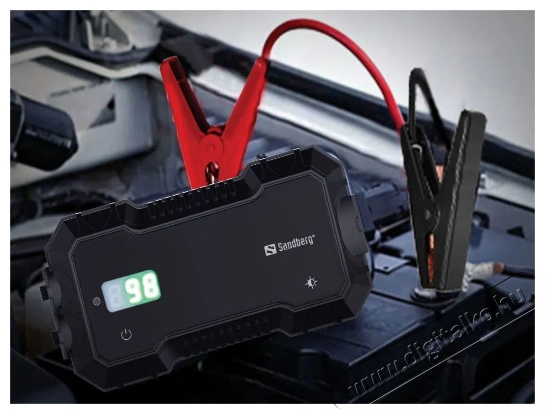 SANDBERG ind&iacute;t&oacute; akkumul&aacute;tor 420-98, 12V, 2000A, 37Wh ind&iacute;t&aacute;sr&aacute;seg&iacute;tő Aut&oacute;hifi / Aut&oacute; felszerel&eacute;s - Aut&oacute;s / aut&oacute;hifi kieg&eacute;sz&iacute;tő - Egy&eacute;b aut&oacute;s kieg&eacute;sz&iacute;tő - 532121