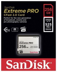 SanDisk CFAST 2.0 Extreme Pro kártya 256GB - 173445 Memória kártya / Pendrive - Compact Flash (CF) kártya - 371007