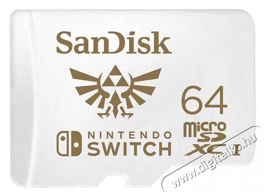 SanDisk microSDXC Nintendo Switch memóriakártya 64GB - 183551 Memória kártya / Pendrive - SD / SDHC / SDXC kártya - 371023