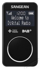 Sangean DPR-34 DAB+ / FM szintézeres zsebrádió - FEKETE Audio-Video / Hifi / Multimédia - Rádió / órás rádió - Hordozható, zseb-, táska rádió - 259251