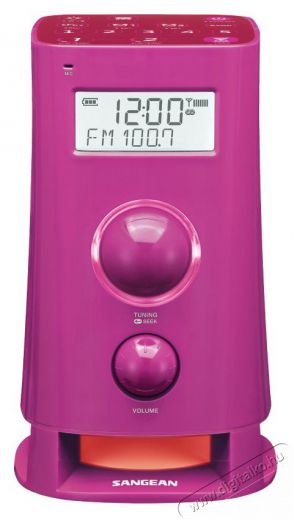 Sangean K-200 FM / RDS konyhai rádió - PINK Audio-Video / Hifi / Multimédia - Rádió / órás rádió - Hordozható, zseb-, táska rádió - 259272