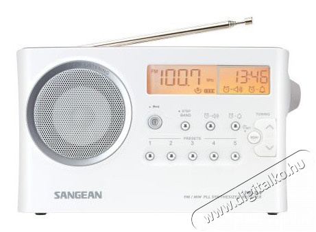 Sangean PR-D4 PACK szintézeres táskarádió Audio-Video / Hifi / Multimédia - Rádió / órás rádió - Hordozható, zseb-, táska rádió