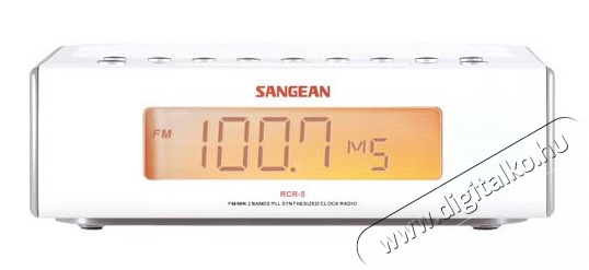 Sangean RCR-5 FM/AM ébresztősrádió Audio-Video / Hifi / Multimédia - Rádió / órás rádió - Ébresztőórás rádió - 259290