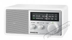 Sangean WR-11 White asztali rádió Audio-Video / Hifi / Multimédia - Rádió / órás rádió - Asztali rádió - 259310