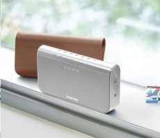 Sangean BTS-102 BLUPAD hordozható sztereó Bluetooth hangszóró bőrtokkal Audio-Video / Hifi / Multimédia - Hordozható, vezeték nélküli / bluetooth hangsugárzó - Hordozható, vezeték nélküli / bluetooth hangsugárzó - 319155