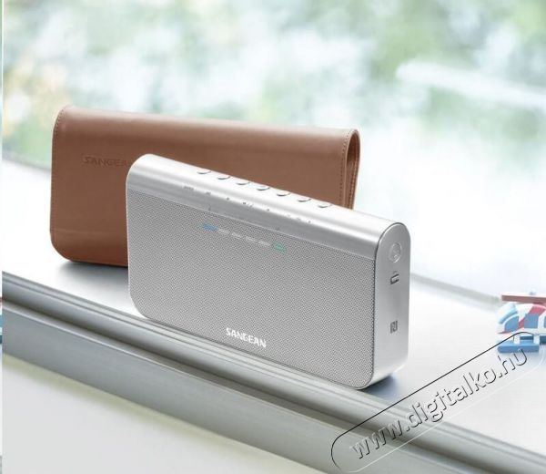 Sangean BTS-102 BLUPAD hordozható sztereó Bluetooth hangszóró bőrtokkal Audio-Video / Hifi / Multimédia - Hordozható, vezeték nélküli / bluetooth hangsugárzó - Hordozható, vezeték nélküli / bluetooth hangsugárzó - 319155