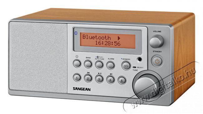 Sangean DDR-31BT DAB+ Asztali rádió Audio-Video / Hifi / Multimédia - Rádió / órás rádió - Asztali rádió - 274531