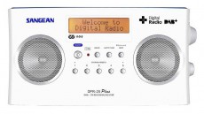 Sangean DPR-25 DAB+/FM-RDS Hordozható rádió - fehér Audio-Video / Hifi / Multimédia - Rádió / órás rádió - Hordozható, zseb-, táska rádió - 274506