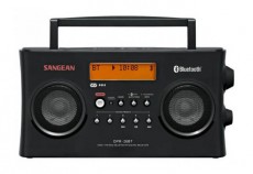 Sangean DPR-26BT B táskarádió - fekete Audio-Video / Hifi / Multimédia - Rádió / órás rádió - Hordozható, zseb-, táska rádió - 283391