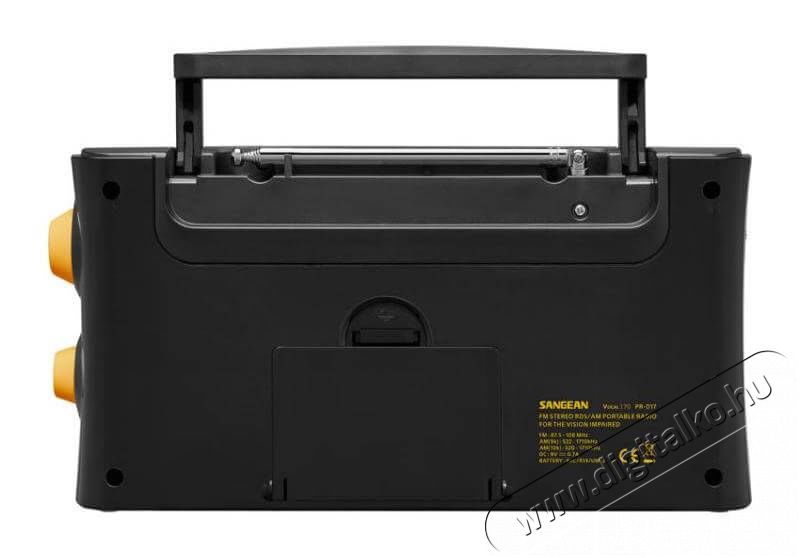 Sangean PR-D17 (Vocal 170) AM/FM hordozható táskarádió látássérült embereknek Audio-Video / Hifi / Multimédia - Rádió / órás rádió - Hordozható, zseb-, táska rádió - 358619